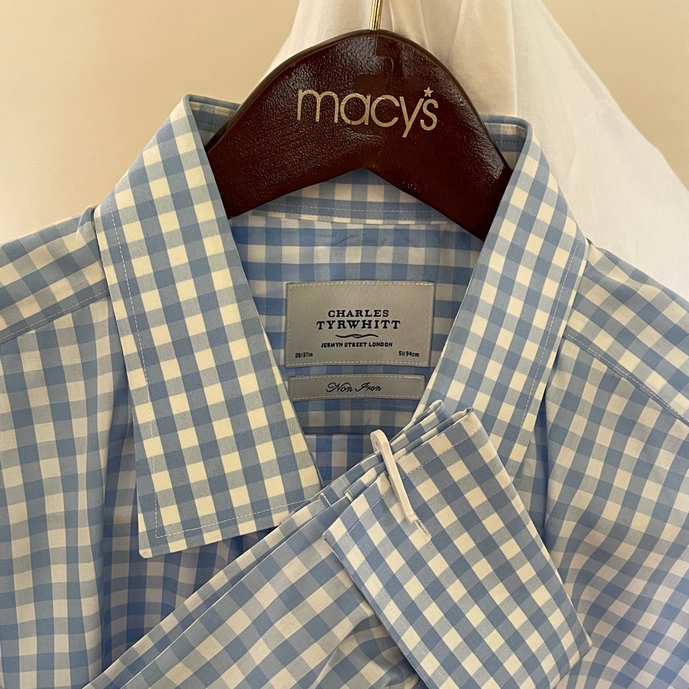 Charles Tyrwhitt - Light Blue Gingham